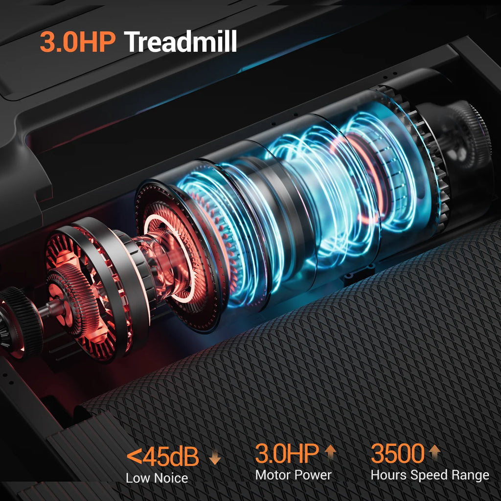 15% Incline 3.5 HP Motor Treadmill