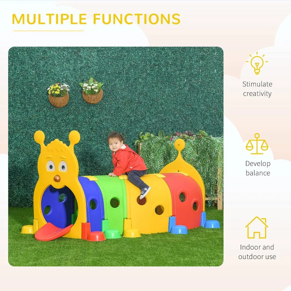 Toddler Play Tunnel for Crawling and Climbing