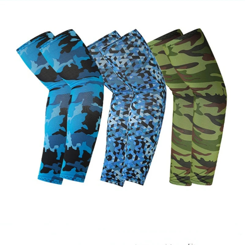 2Pcs Unisex Cooling Arm Sleeves