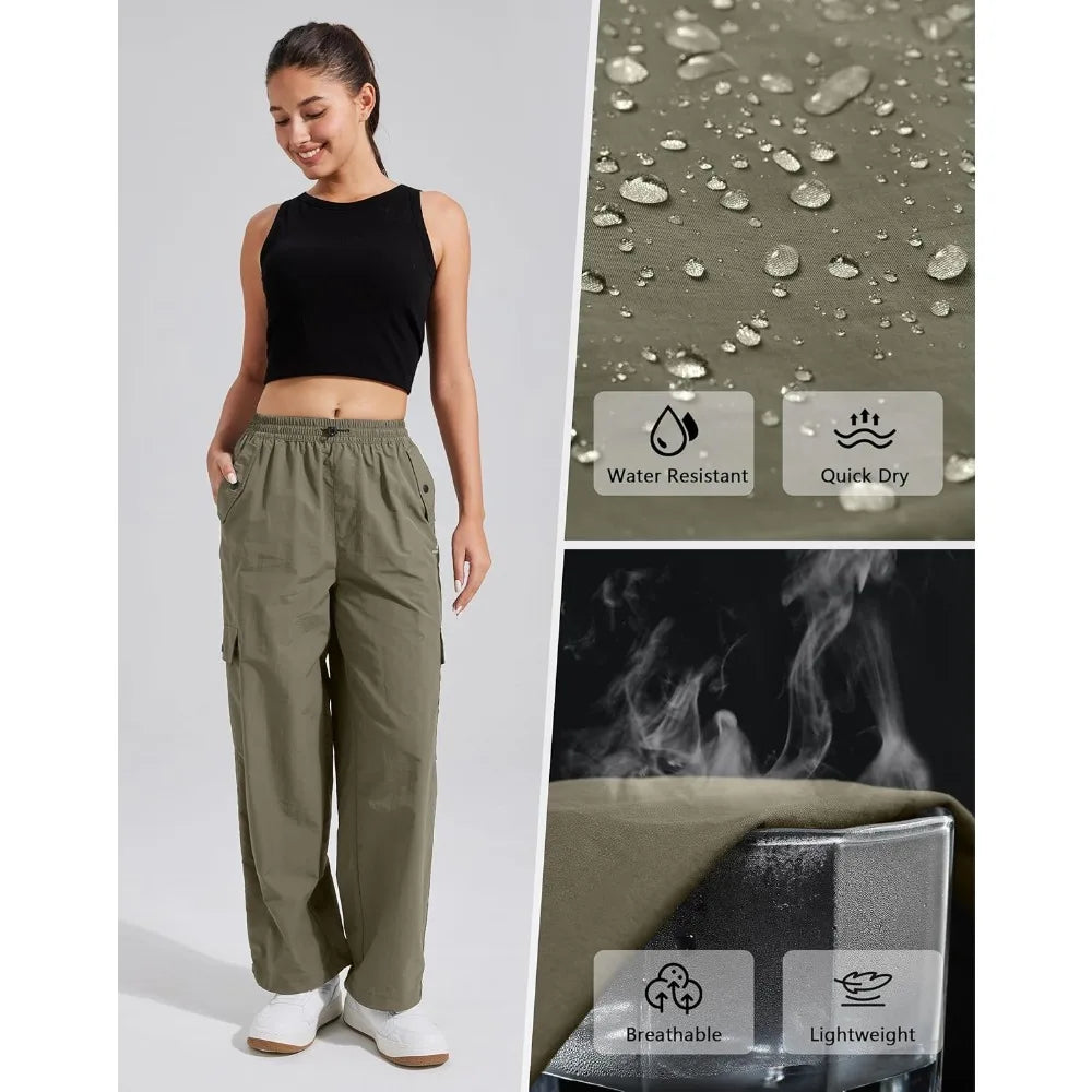Women's  Parachute Cargo Pants