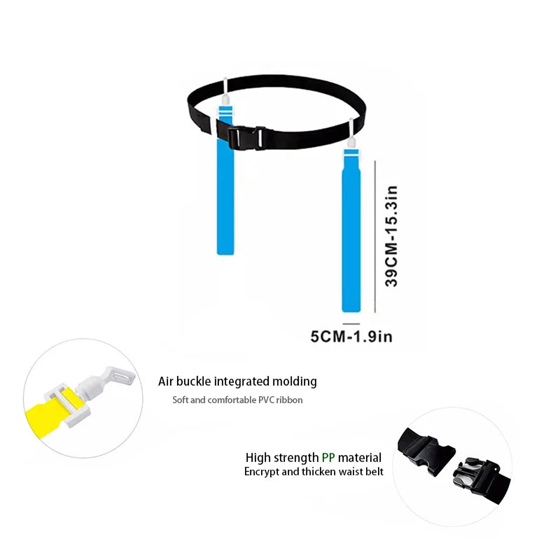 Adjustable Flag Football Belt Set