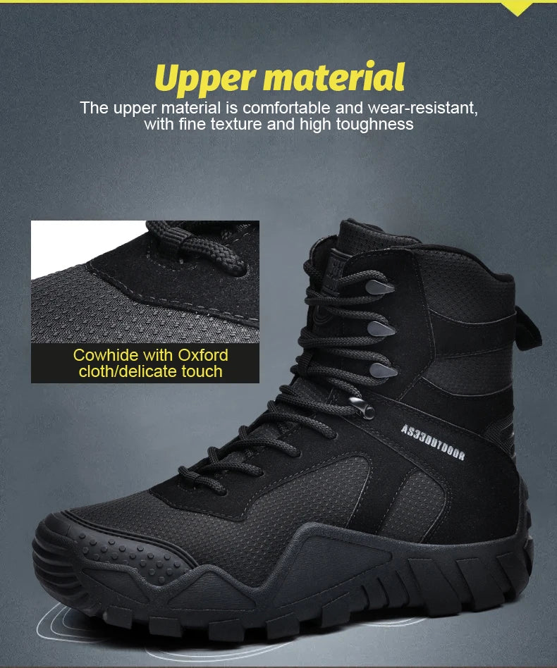 Men's waterproof lightweight hiking boots