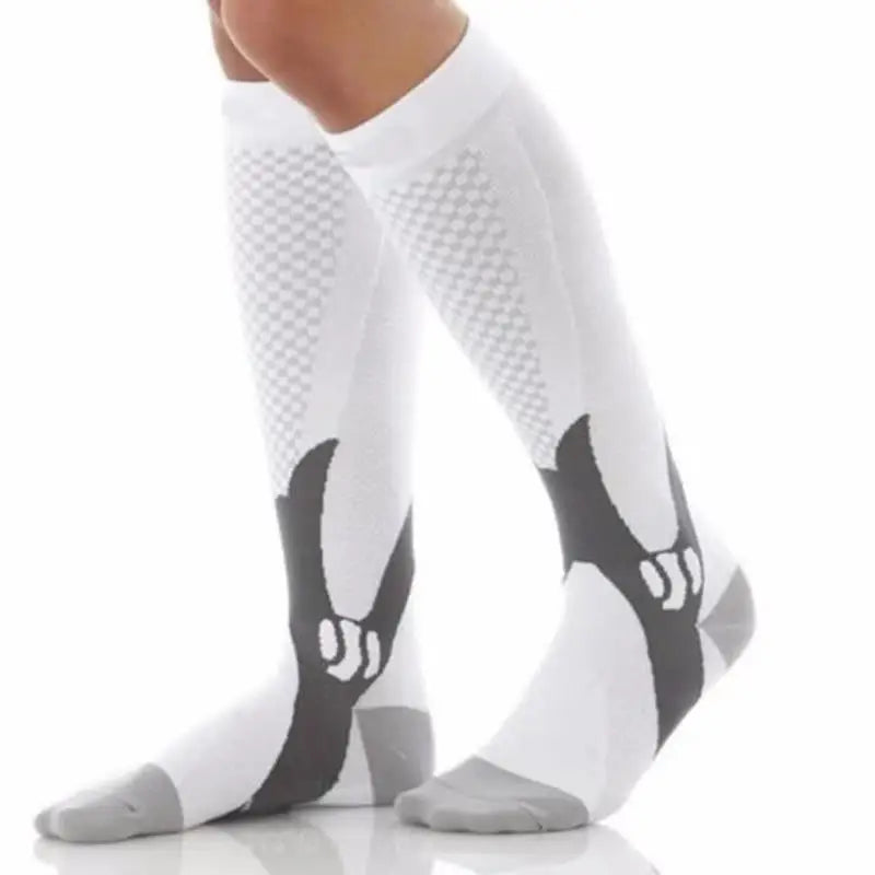 Pairs Men Compression Socks Football Soccer