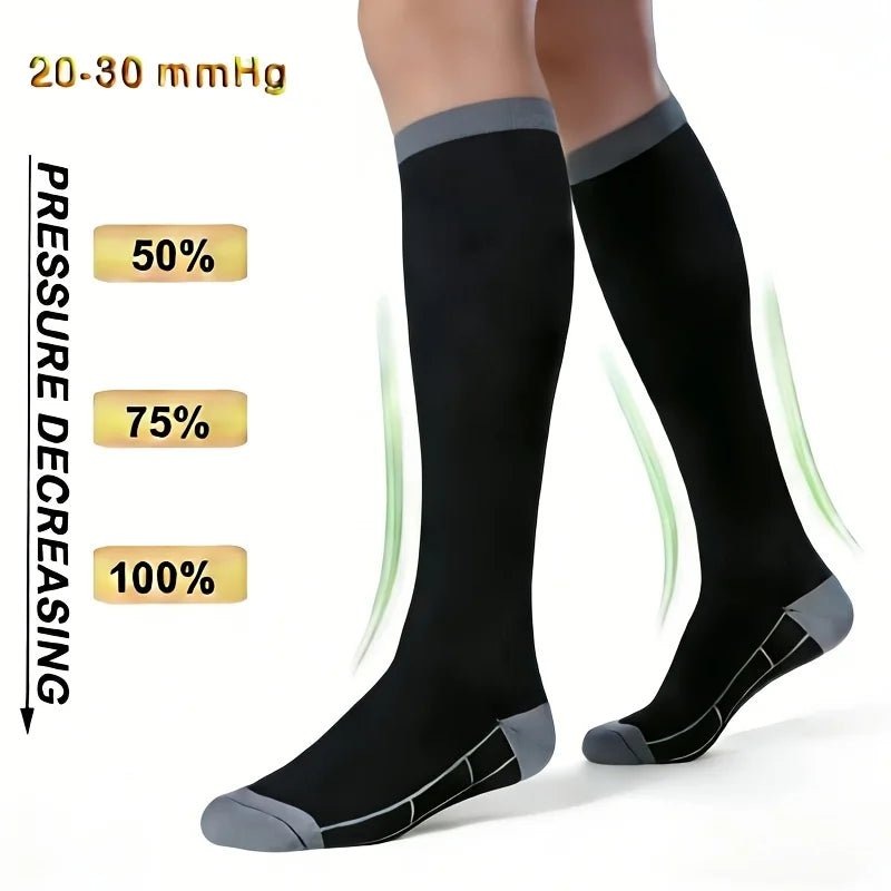 Crochet Style Compression Socks
