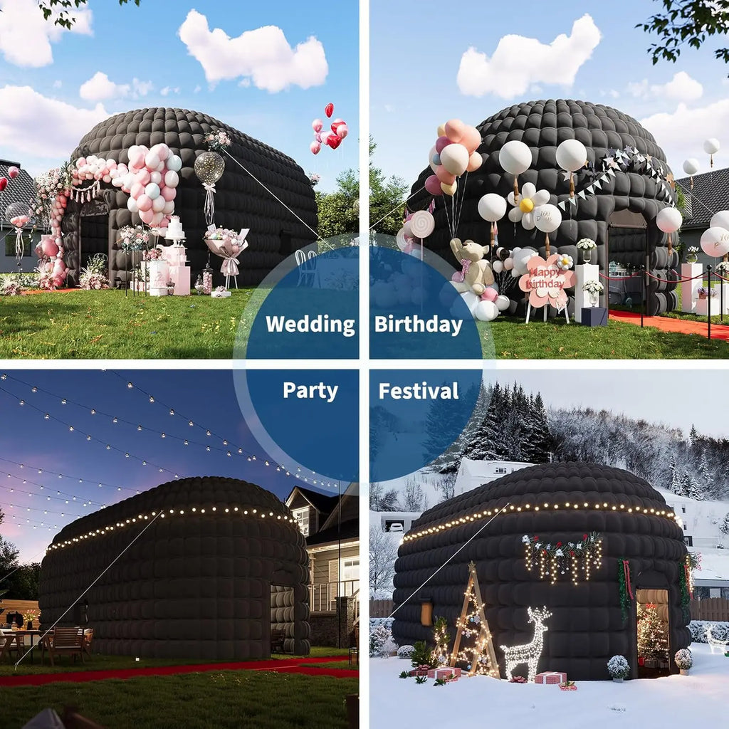 Portable Inflatable Club Tent with 950W Blower
