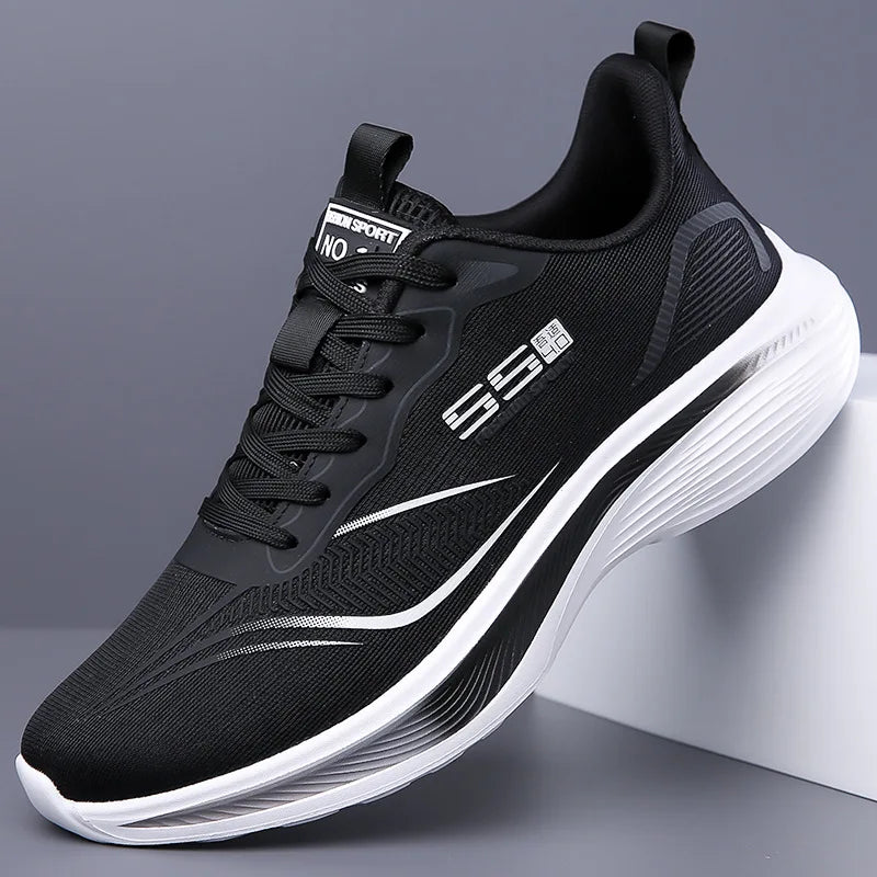 Trendy Men Shoes Soft Sole Running Sneakers