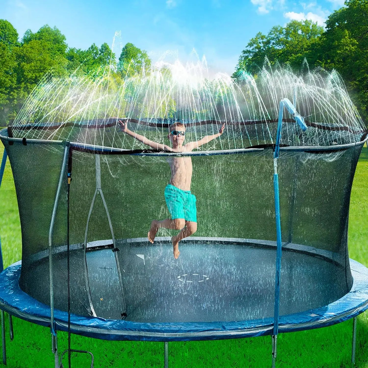 Trampoline Sprinkler for Kids