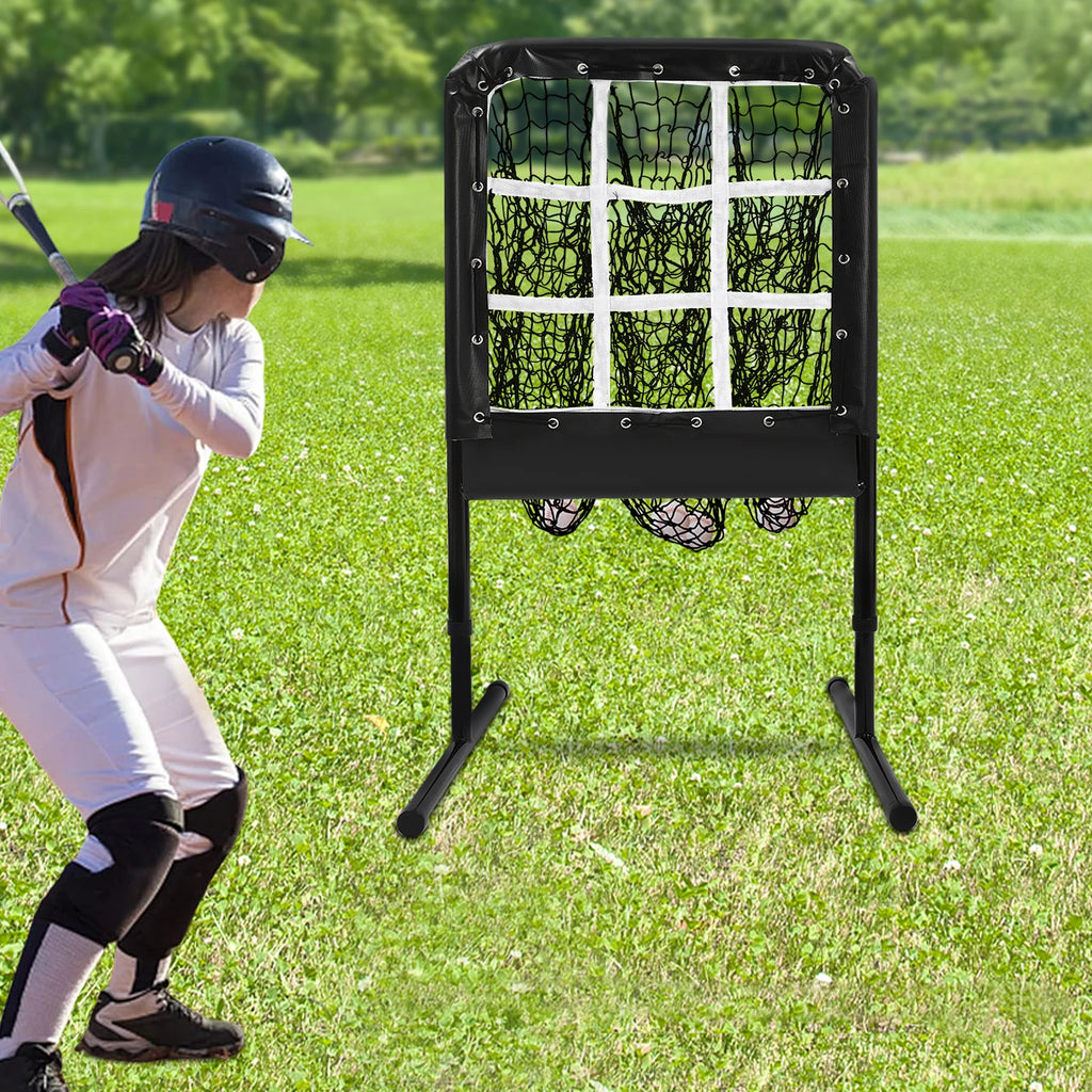 9 Hole Baseball Pitching Net Field