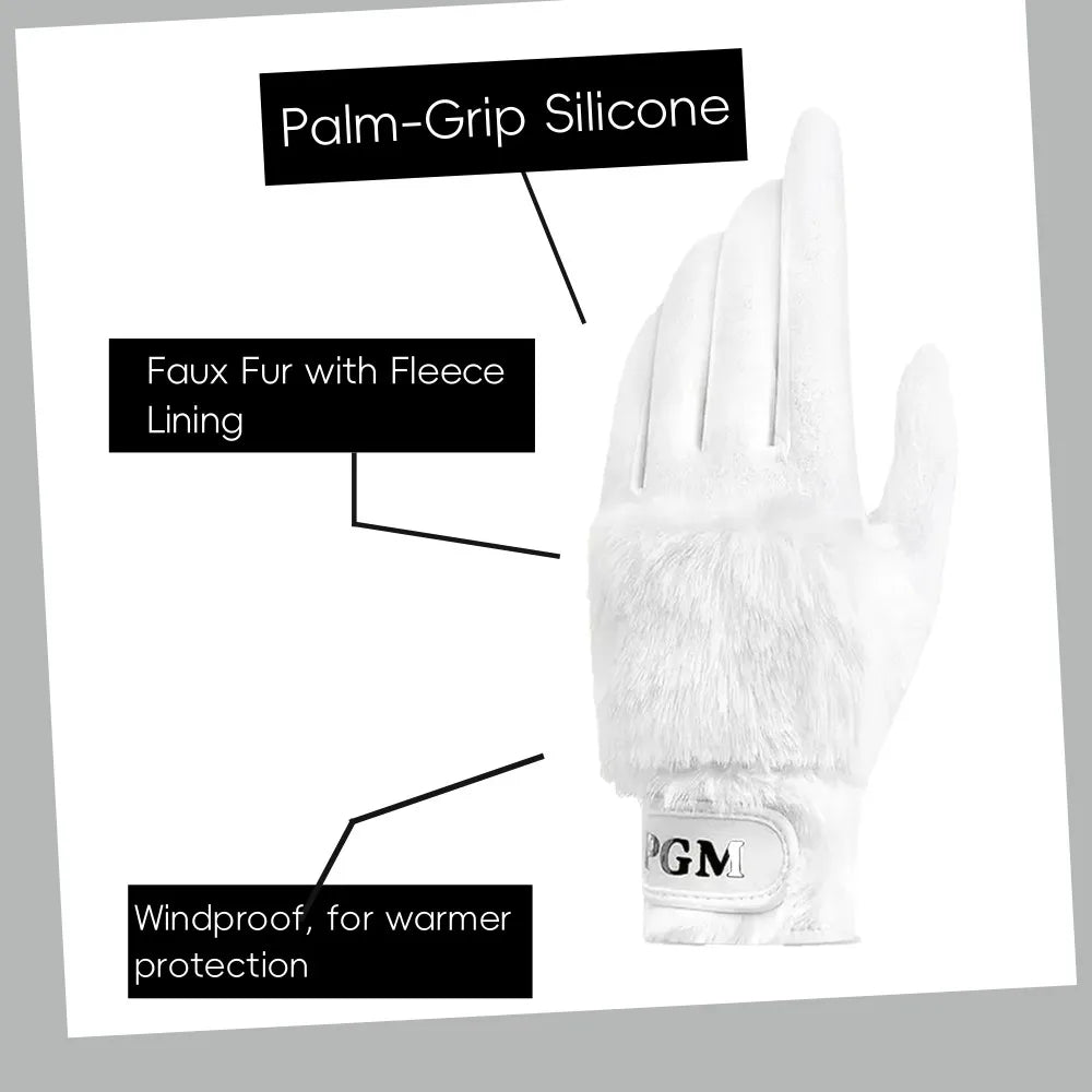 Golf Gloves Imitation Rabbit Fu