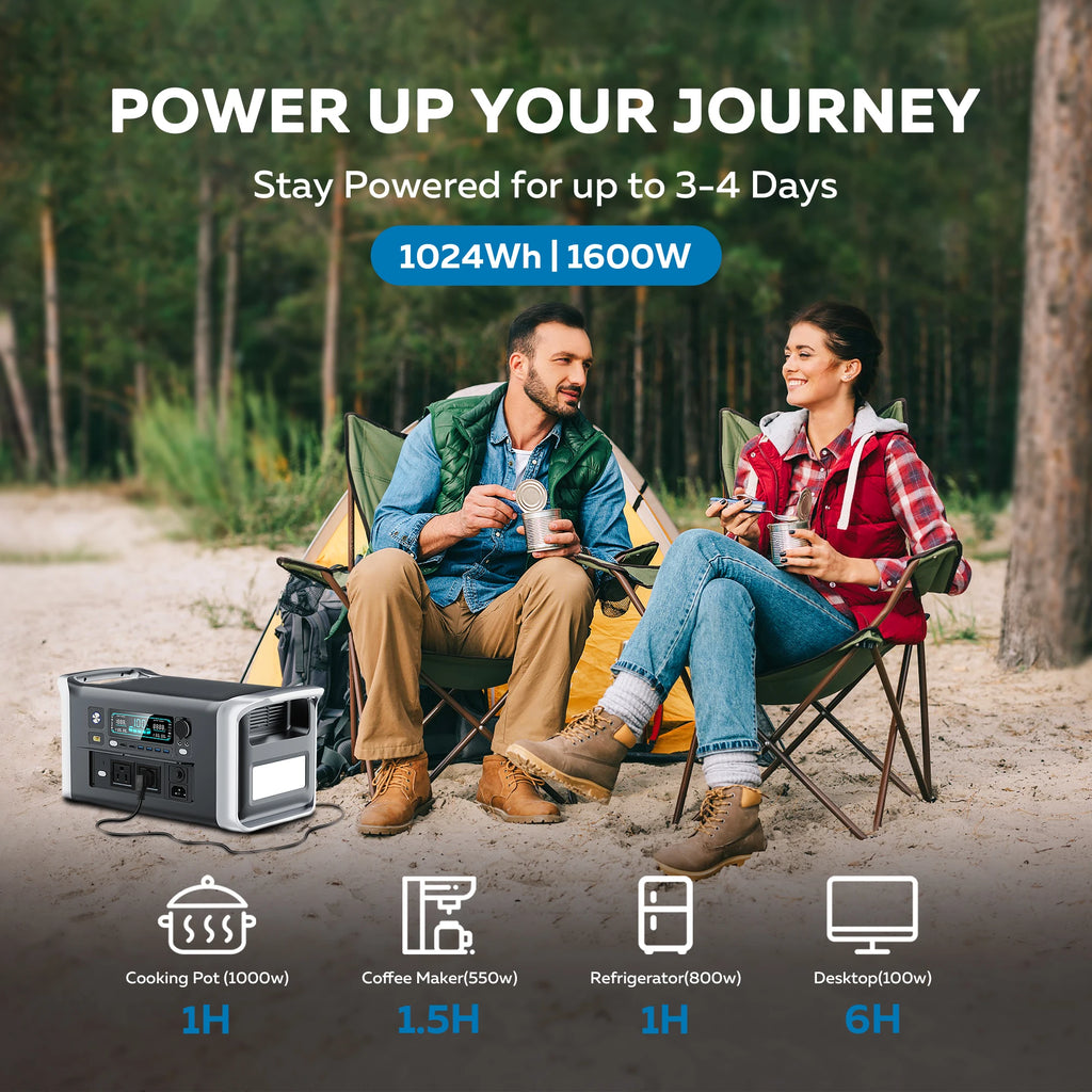 1600W Camping Portable Power Station