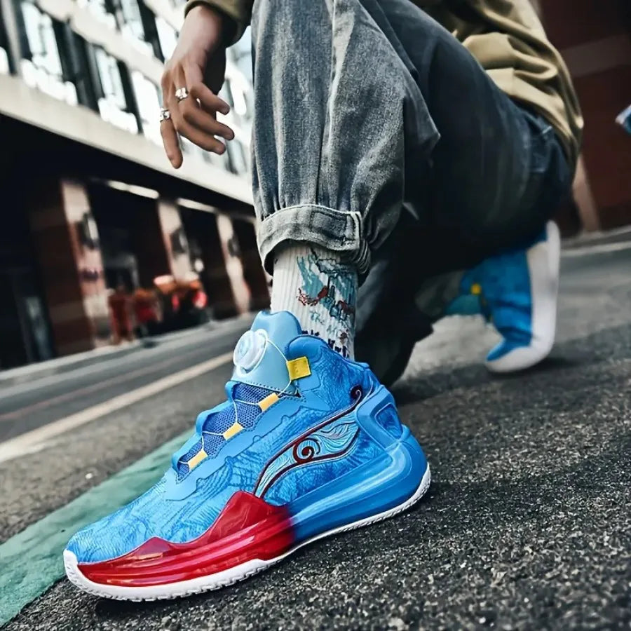 Chinese Style Low-Top Basketball Sneakers