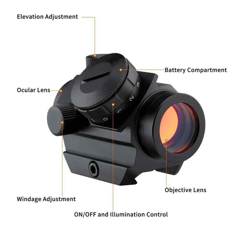 1x20mm Red Dot Sight