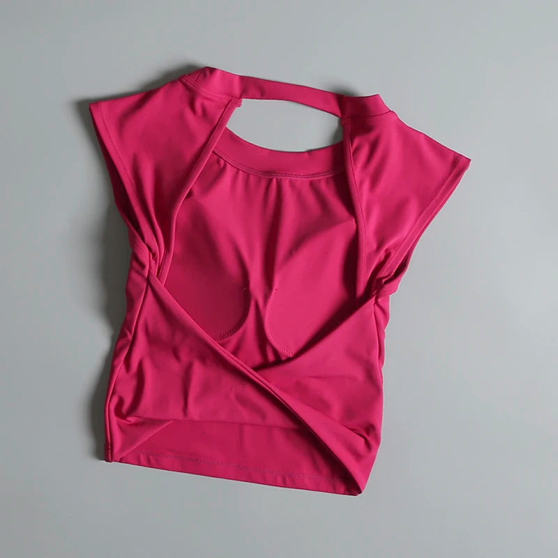 Sports Padded T-shirt Vest Women's