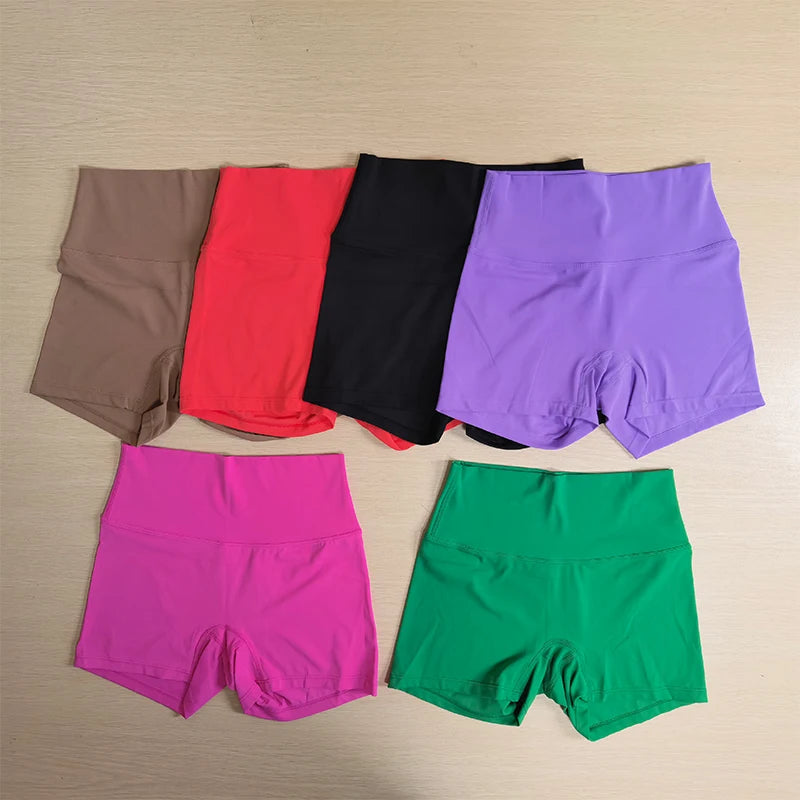 Yoga Shorts Solid Color