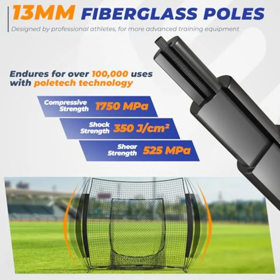 7 x 7 Feet Baseball Net