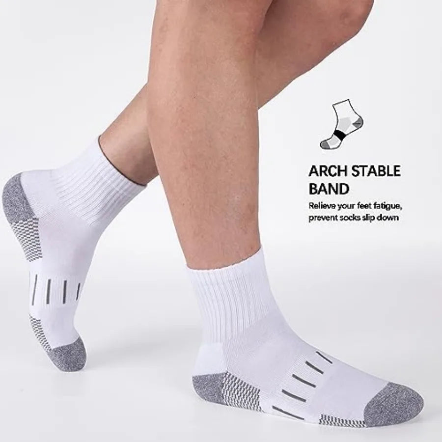 Men's Ankle Athletic Socks Quarter