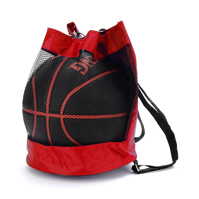 Elastic Waterproof Basketball Shoulder Net Bag