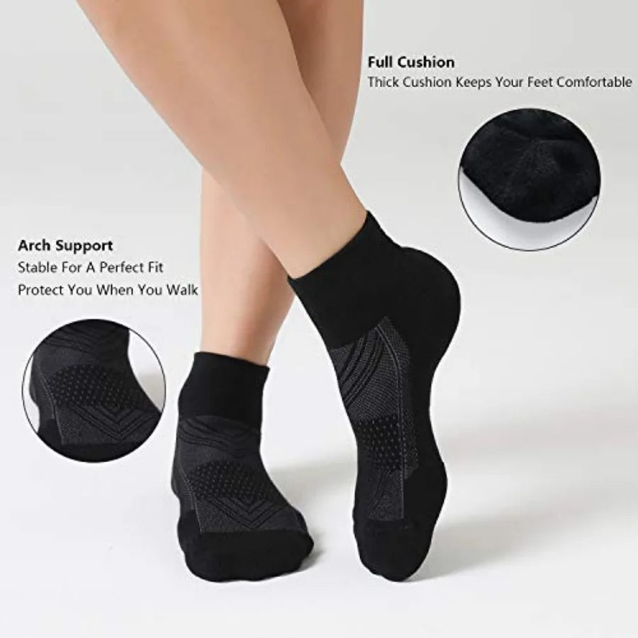 6 Pack Men's Ankle Socks
