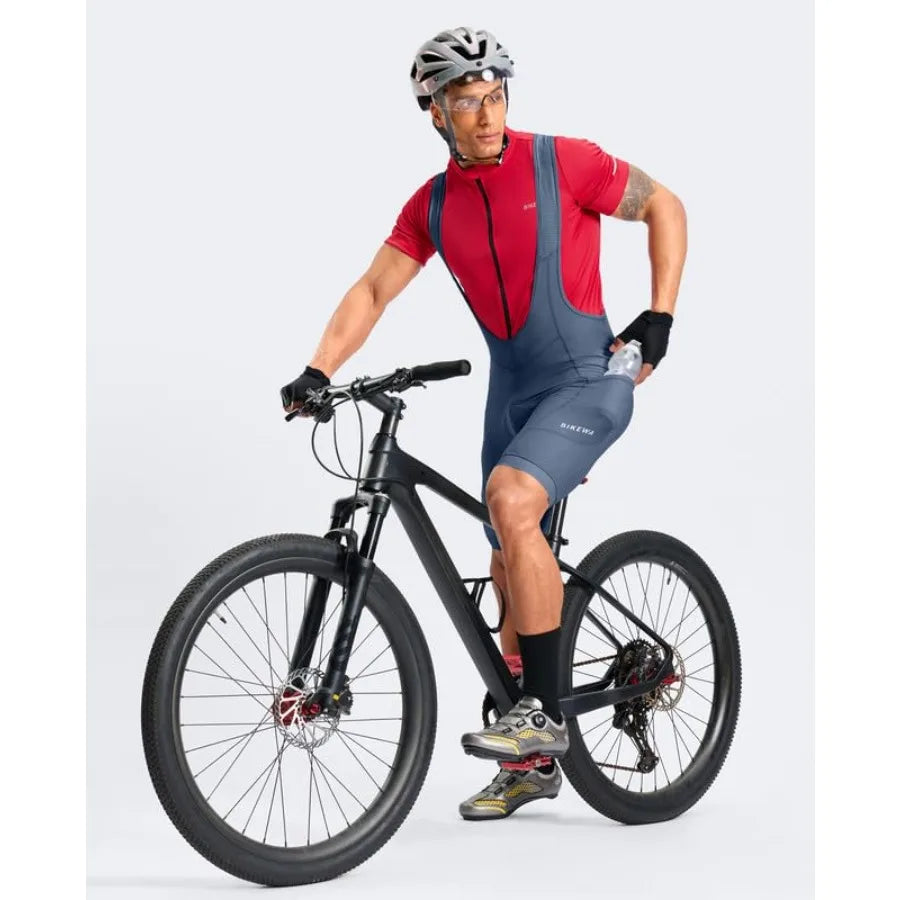Men's Cycling Bibs 4D Padded Bike Shorts