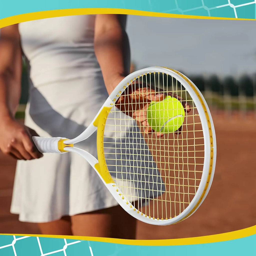 4 Pcs 27"Tennis Rackets for Adults