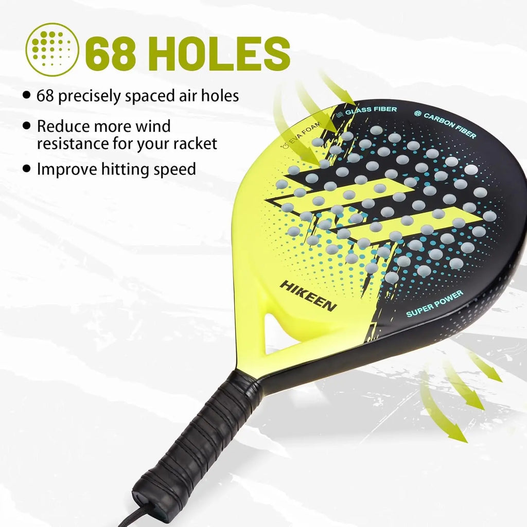 Padel Racket Carbon Fiber Surface