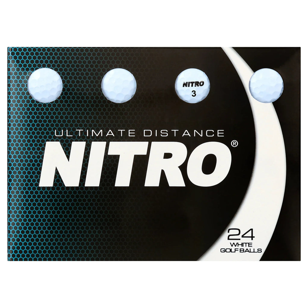 2 pack DiGolf balls 24 white golf balls