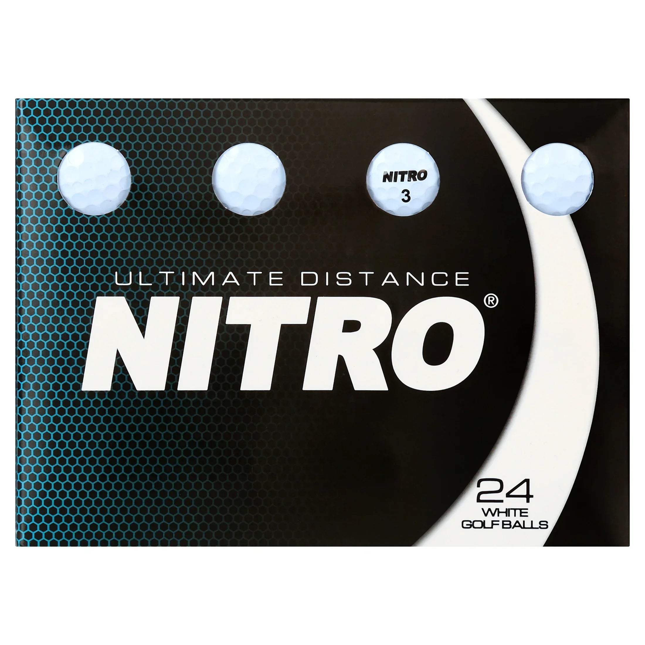 2 pack DiGolf balls 24 white golf balls
