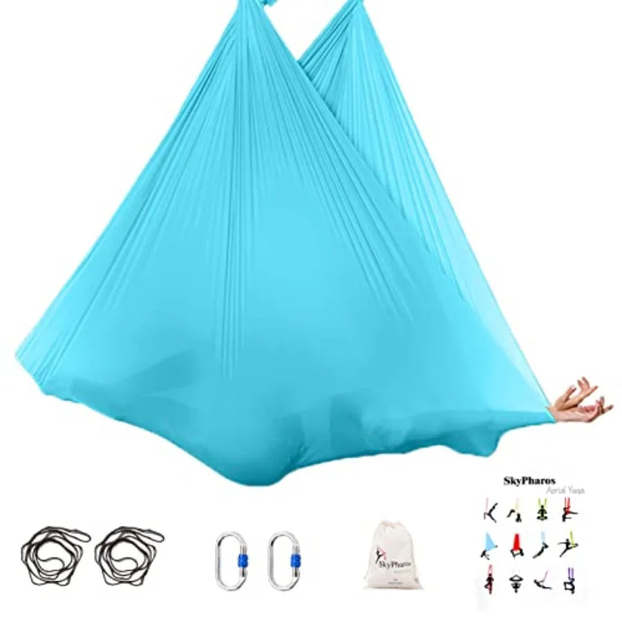 5.5 Yards Aerial Silks Yoga Swing Set