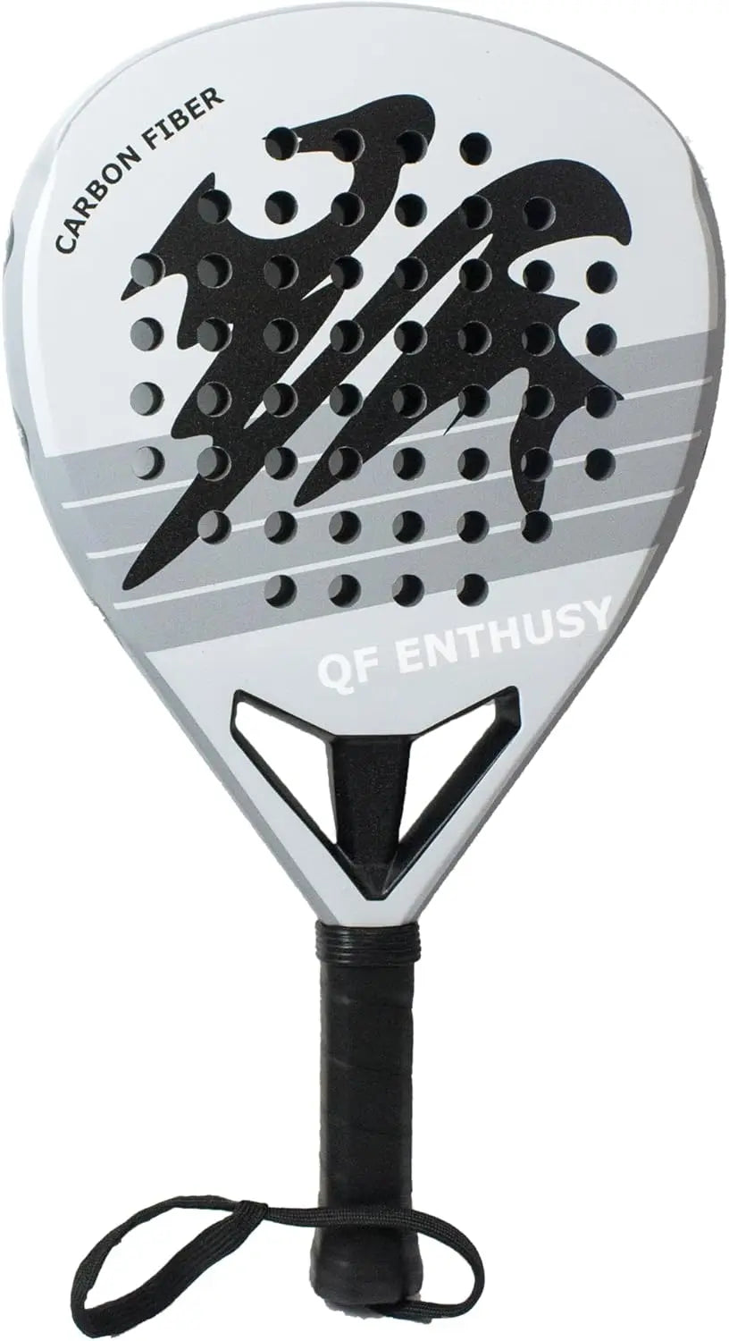 Padel Racket, Carbon Fiber Surface