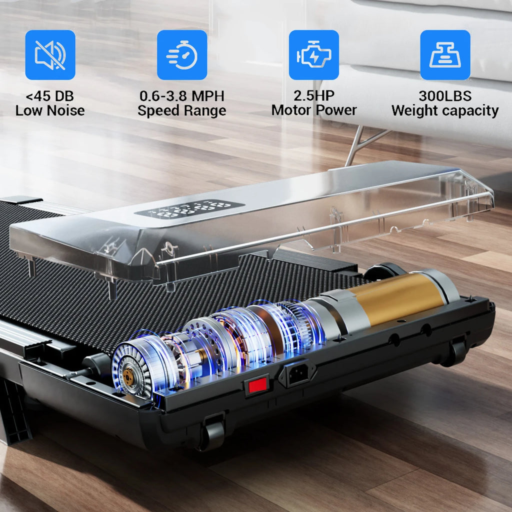 Foldable  Under Desk Treadmills  300 LBS