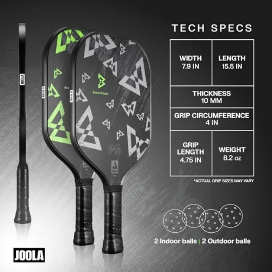 Pickleball Paddle with Reinforced Fiberglass