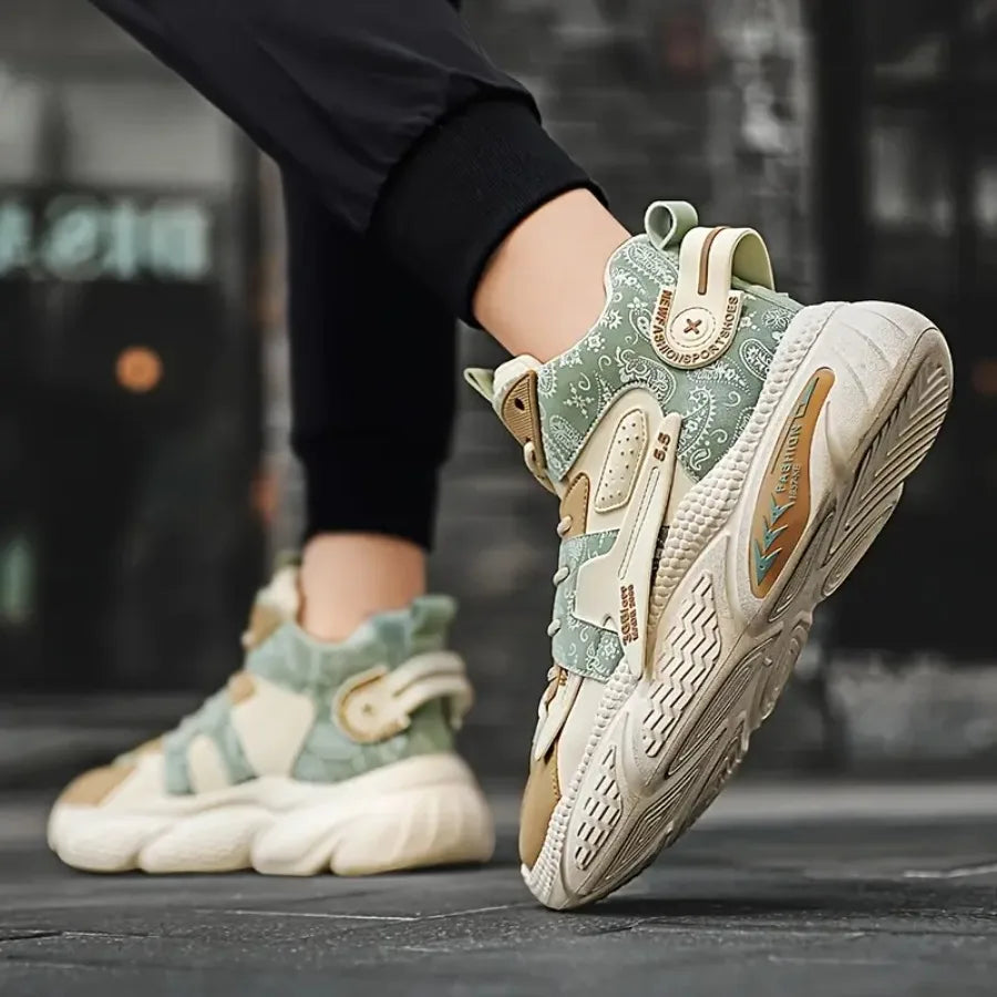 Mid-Top Basketball Sneakers