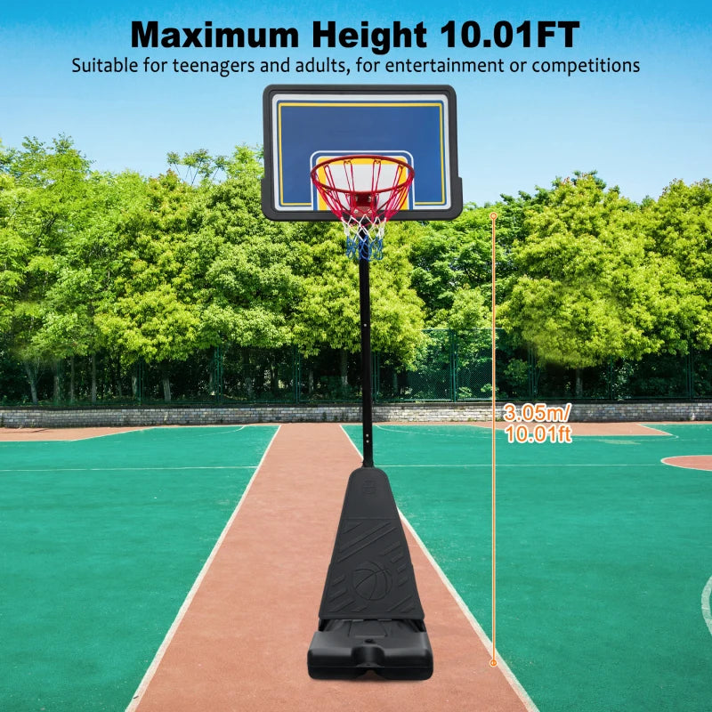 Portable Basketball Hoop Height 8-10FT