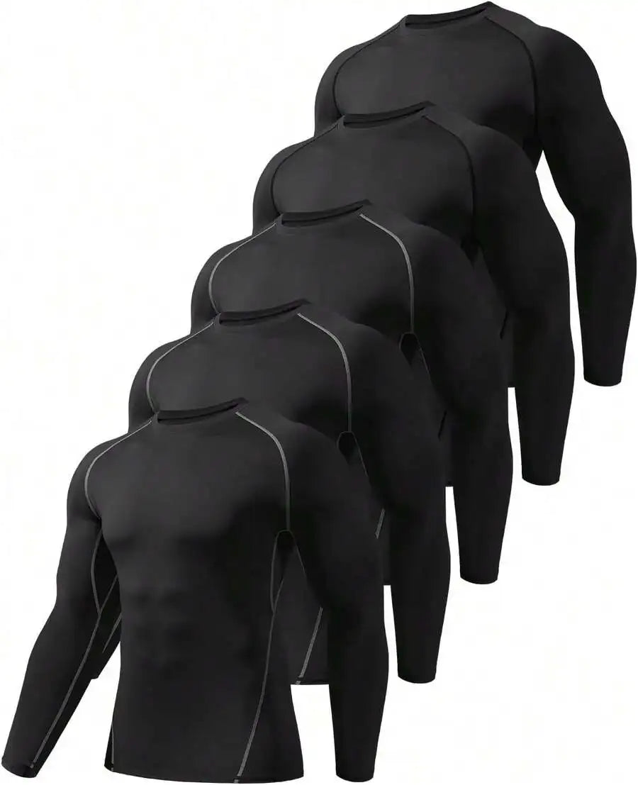 Mens Long Sleeve Compression Shirt