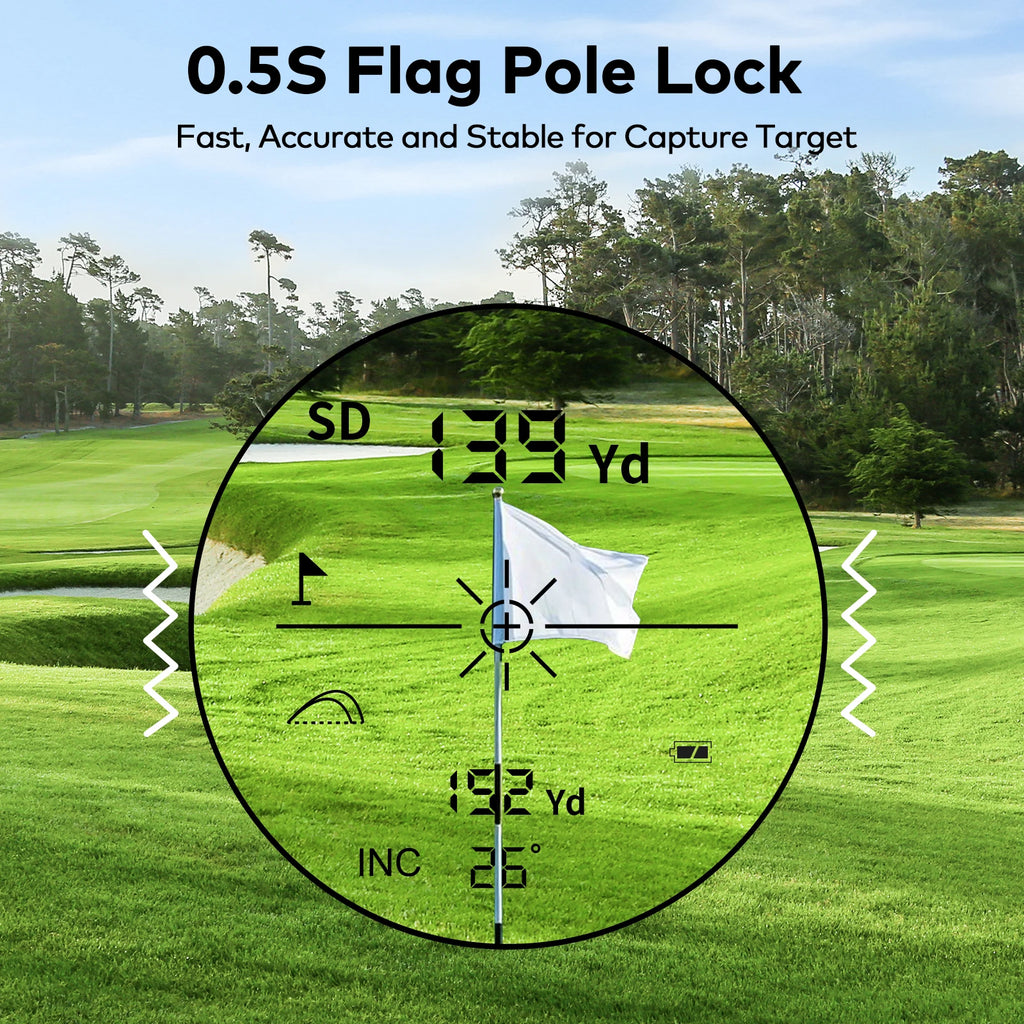 1200Yard Golf Rangefinder Rechargeable