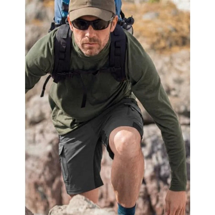 Men's Outdoor  Lightweight Stretchy Shorts for Hiking
