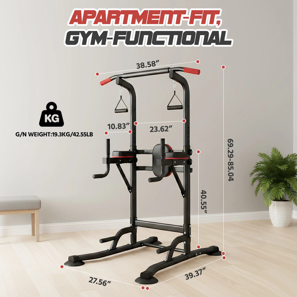 Power Tower Pull Up Bar Free standing