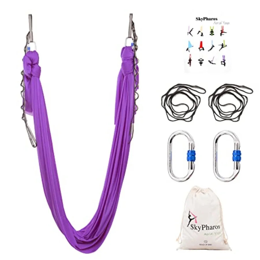 5.5 Yards Aerial Silks Yoga Swing Set