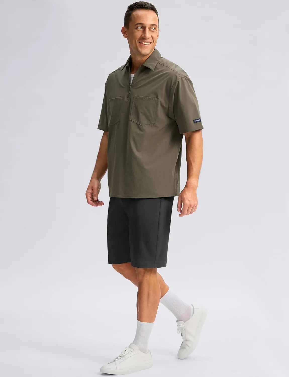 Mens 11 Inch Stretch Golf Shorts
