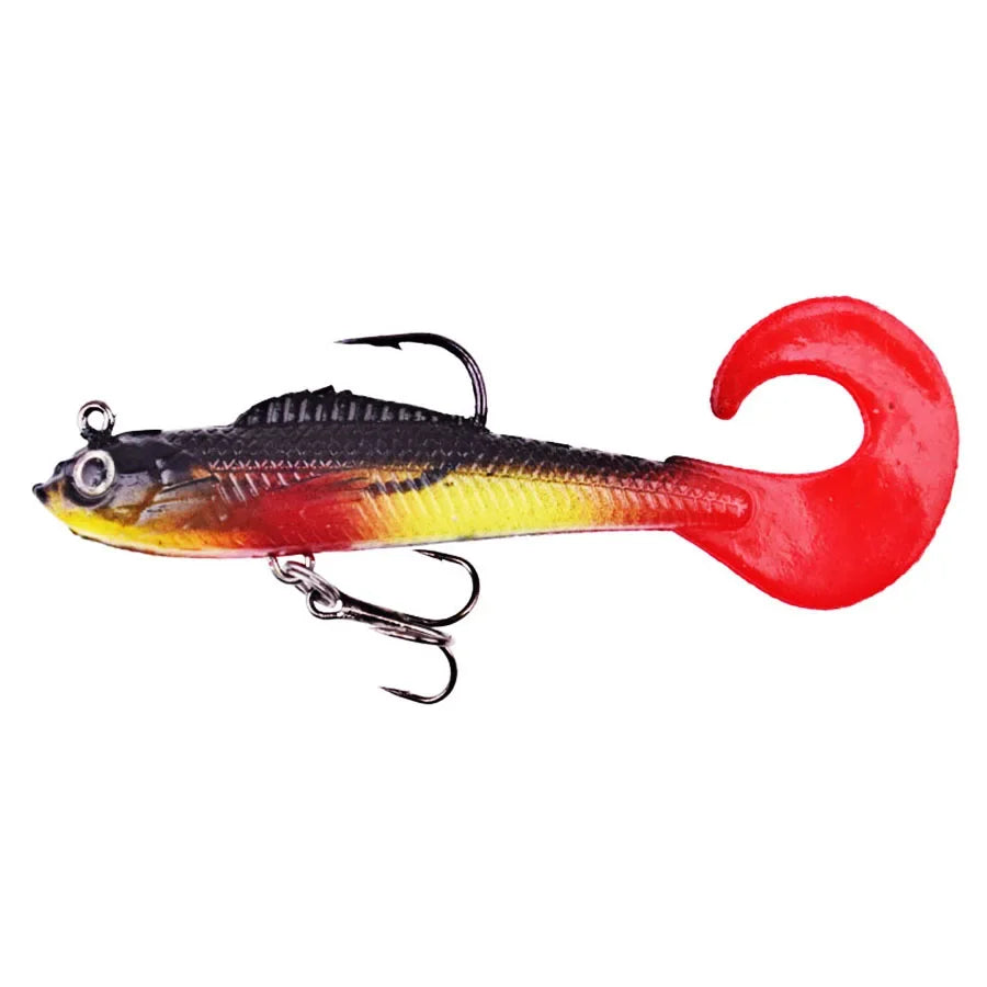 6PCS Wobblers Artificial Fishing Baits