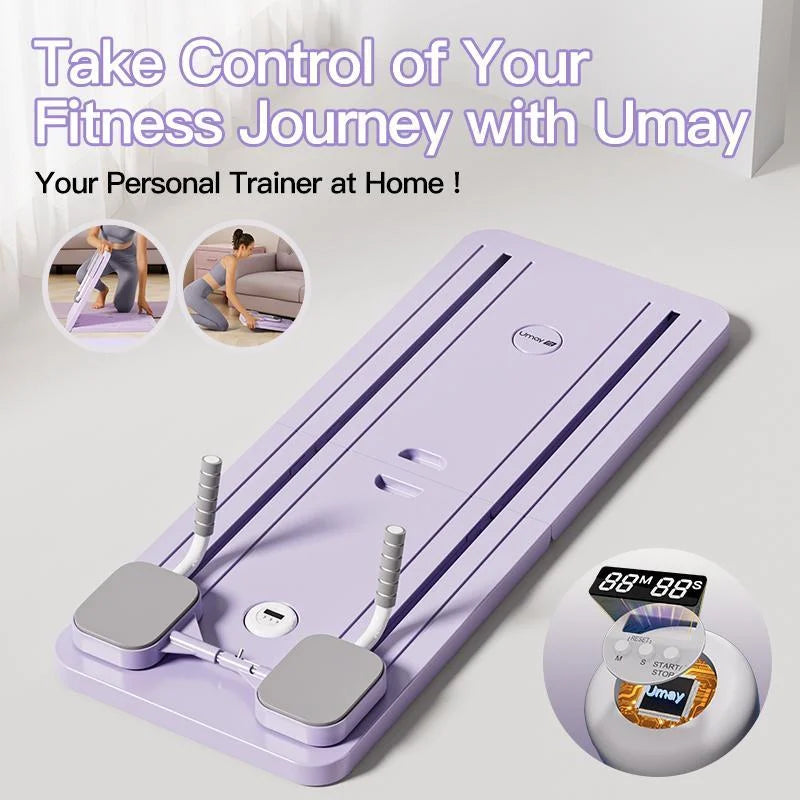 Multifunctional Pilates Board with Count Timer