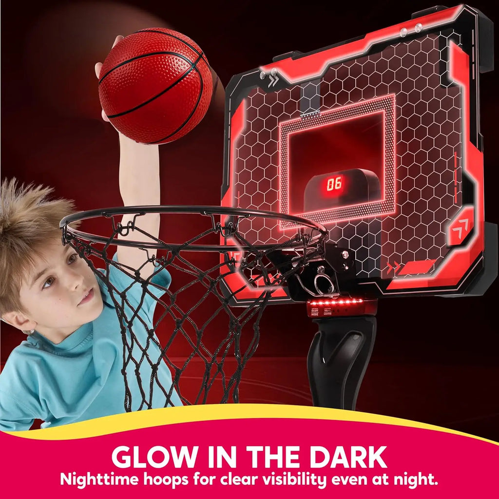 Mini Indoor Basketball Hoop Light Up