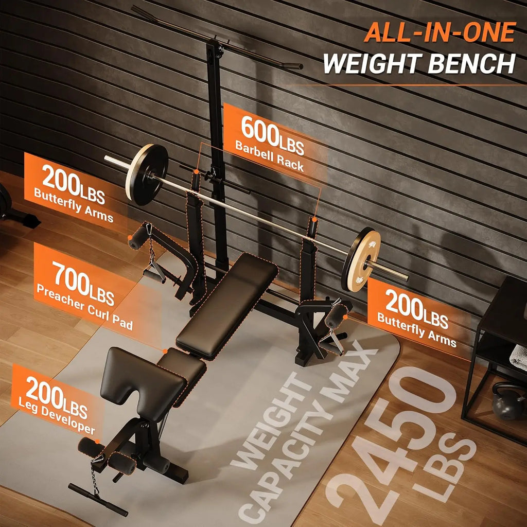 7 in 1 Strength Training Bench