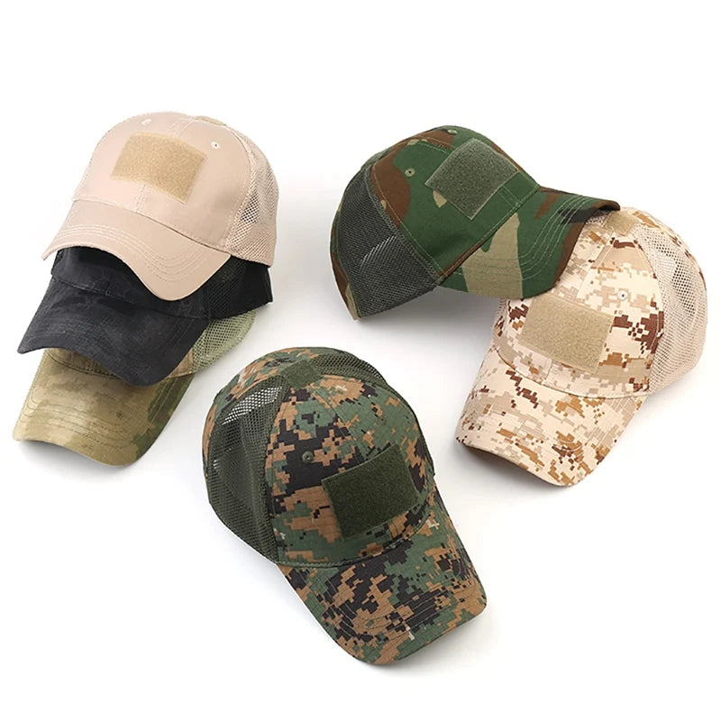 Multicam Camouflage Tactical Mesh Cap