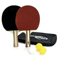 Ping Pong Set 2 Professional Wooden Paddles