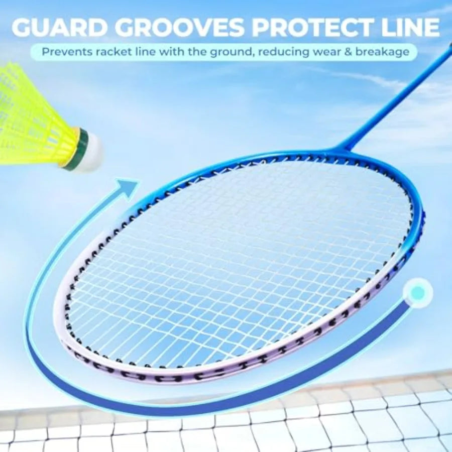 Badminton Rackets Set for Backyards