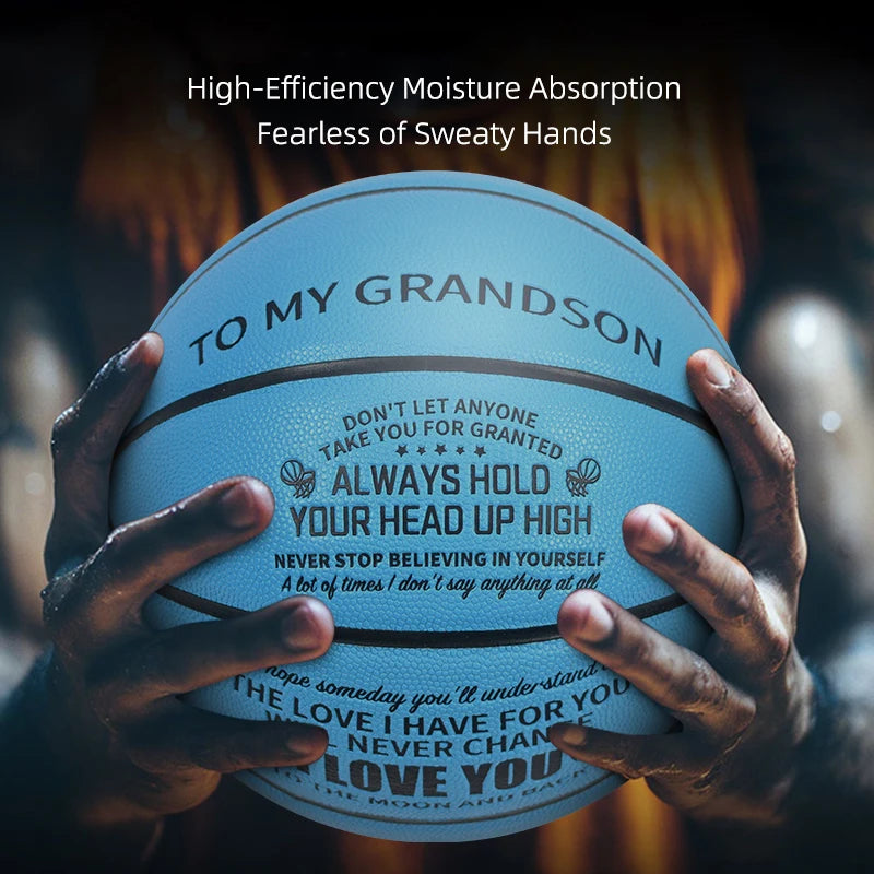 Gift Basketball, Premium PU, Moisture-Wicking