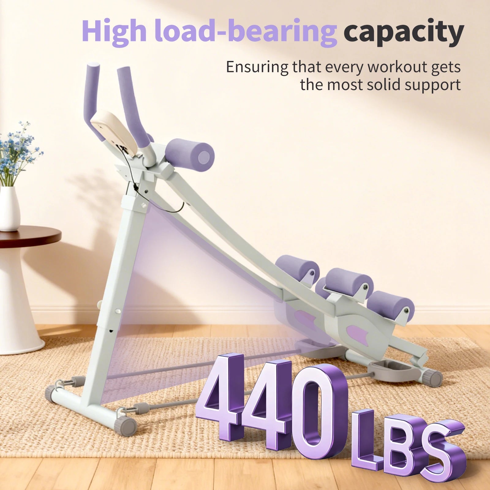 Abdominal Curling Exercise Machine Adjustable