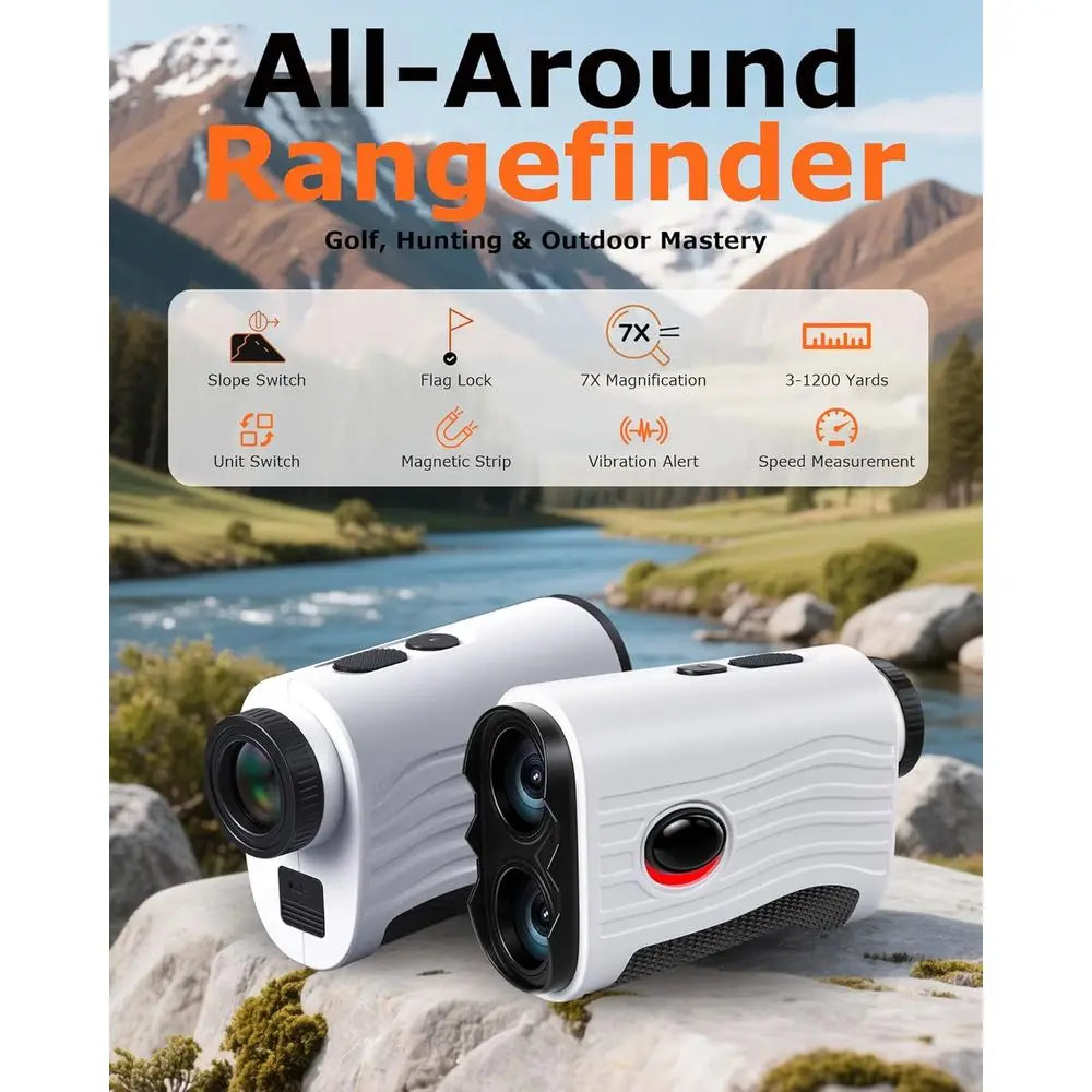 1200 Yard Laser Rangefinder with Slope