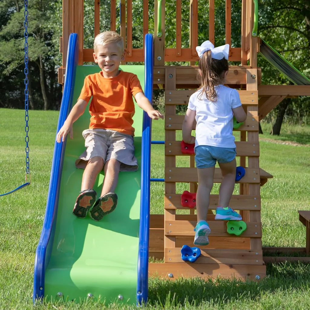 Cedar Wood Swing Set